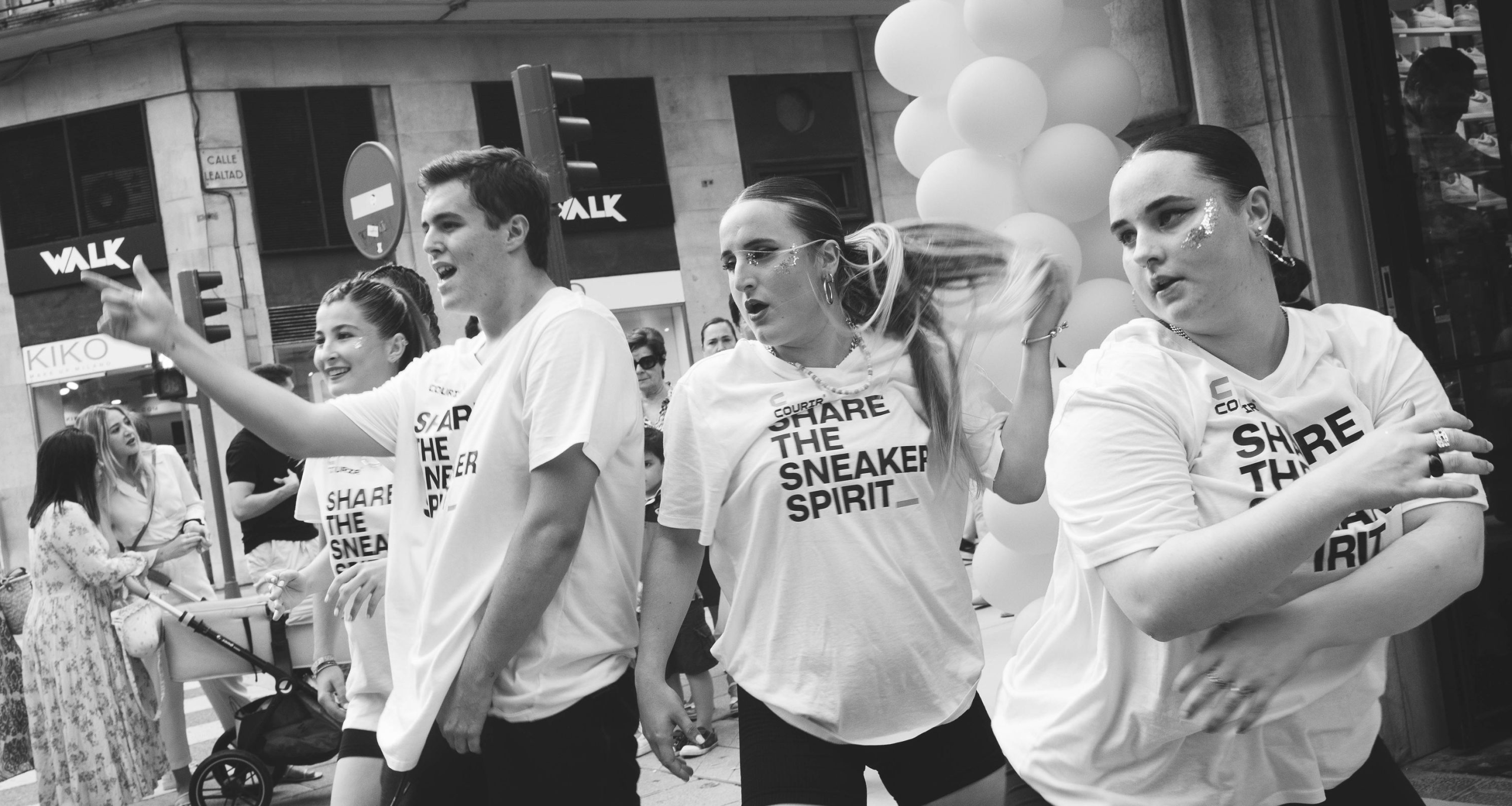 Evento de inauguración de la tienda Courir en Santander